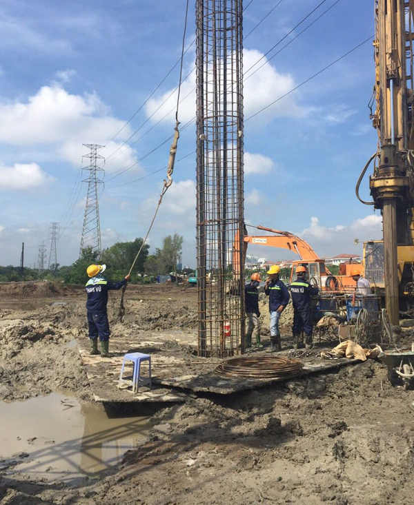 Đơn giá khoan cọc nhồi d300 / d400 / d500 / d600