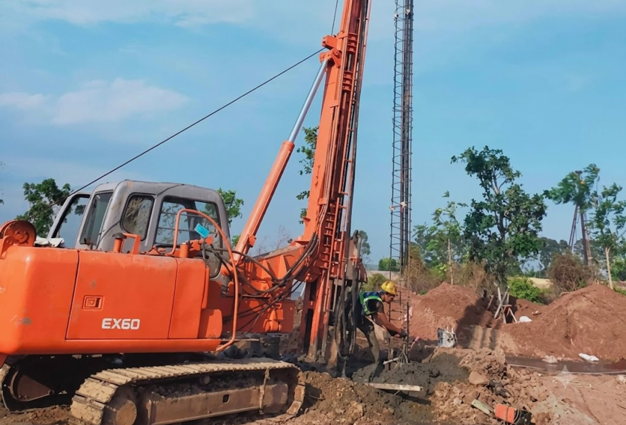 quy trình thi công cọc khoan nhồi