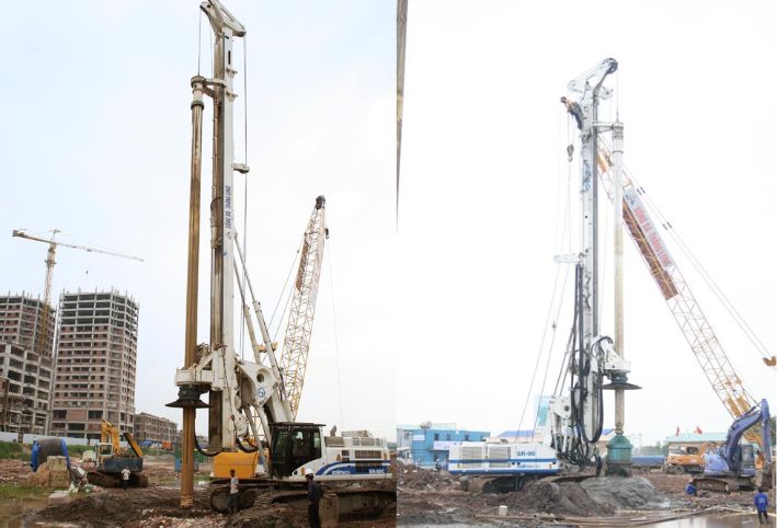 KHOAN CỌC NHỒI NHÀ CAO TẦNG KHOAN TẠO LỖ