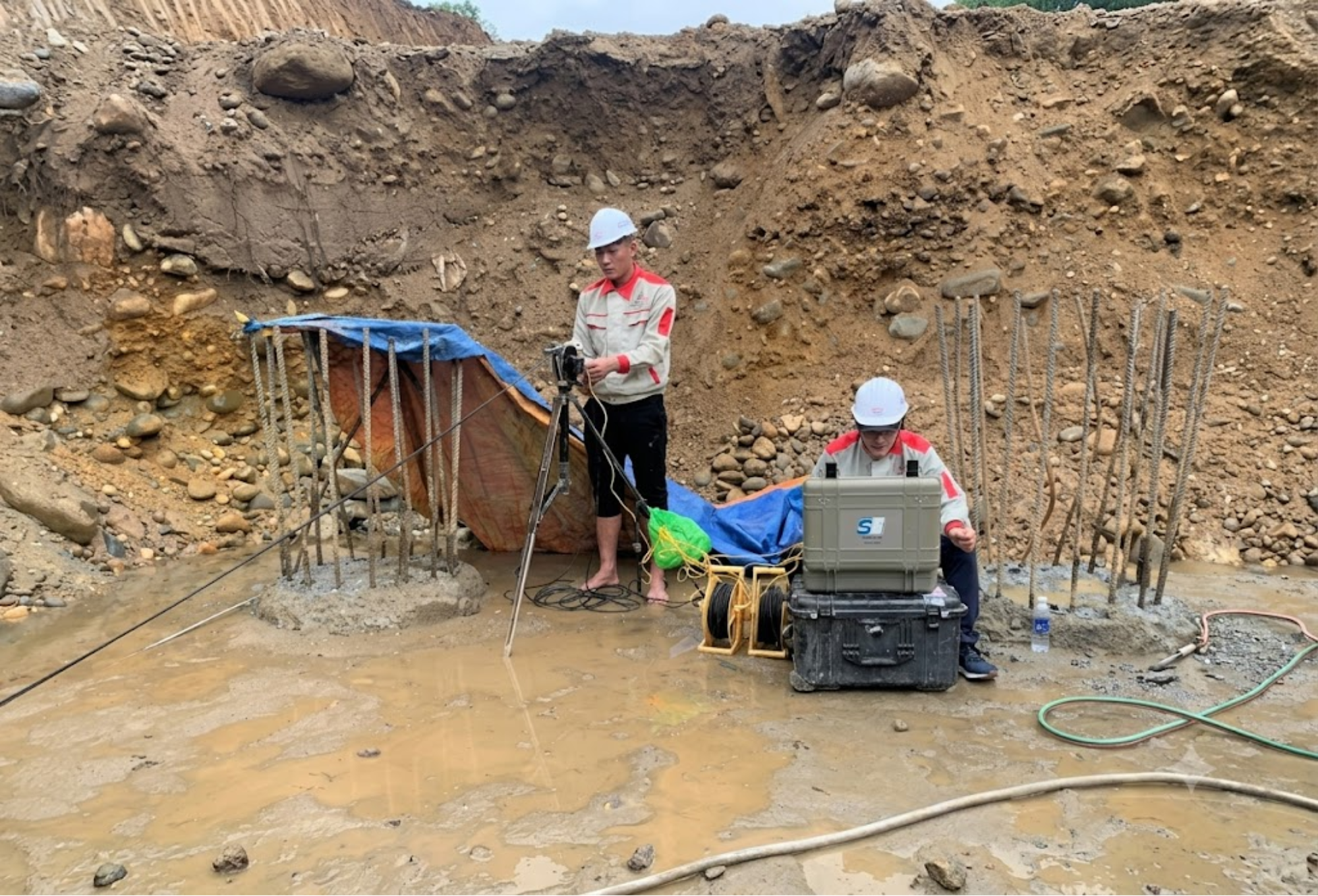 Quy trình kiểm tra chất lượng cọc khoan nhồi