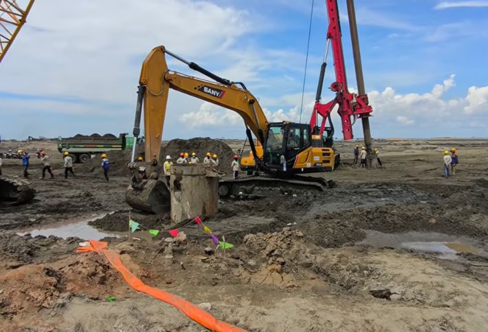 Nguyên nhân chính gây sập thành hố khoan cọc nhồi