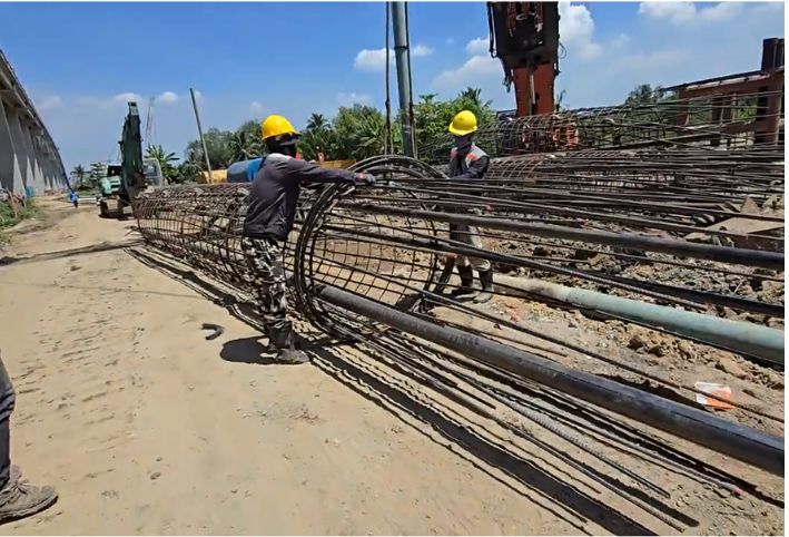 TRỒI LỒNG THÉP CỌC KHOAN NHỒI 