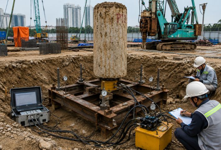 Thí nghiệm PIT cọc khoan nhồi